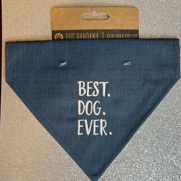 🎉3X HP🎉🎉💜💜Open Roads Brand Best Dog Ever Bandanna💥🌟🎉 - Picture 1 of 5